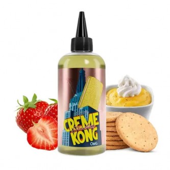 Strawberry 200ml Creme Kong by Joe's Juice (dropper inclus)