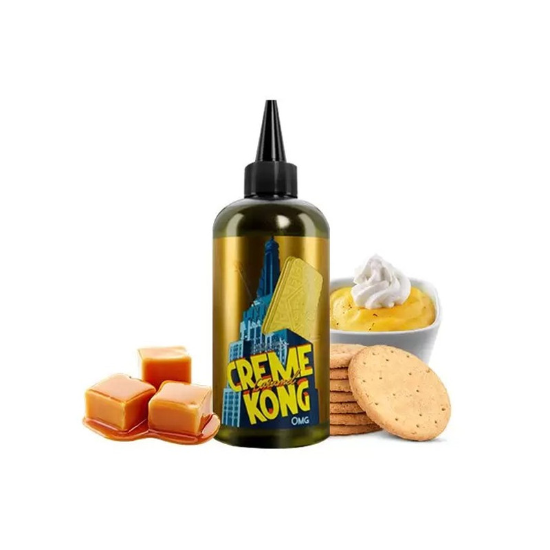 Creme Kong Caramel 200ml Retro Joes by Joe's Juice (dropper inclus)