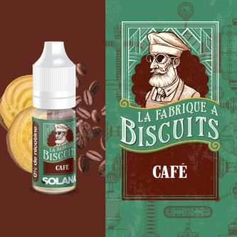 Café 10ml La Fabrique à Biscuits by Solana (10 pièces) //