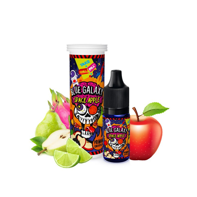 Concentré Blue Galaxy – Space Apple 10ml Chill Pill