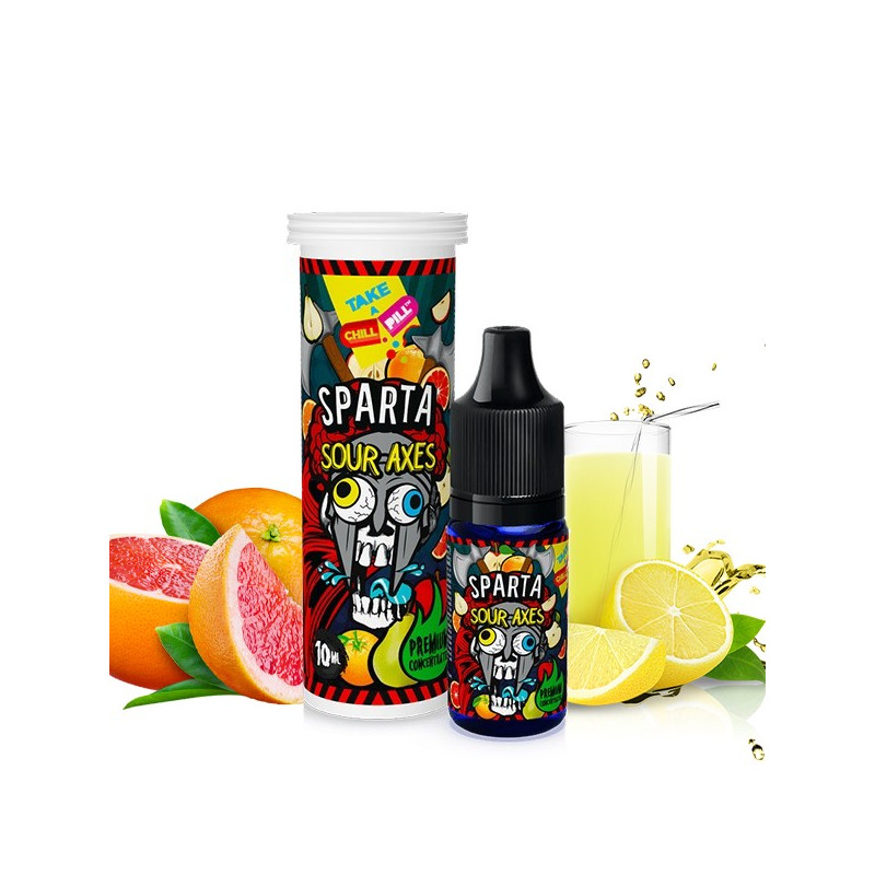 Concentré Sparta – Sour Axes 10ml Chill Pill