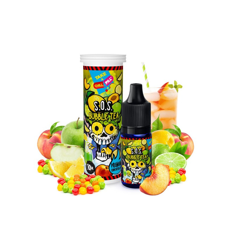 Concentré S.O.S. – Bubble Tea 10ml Chill Pill