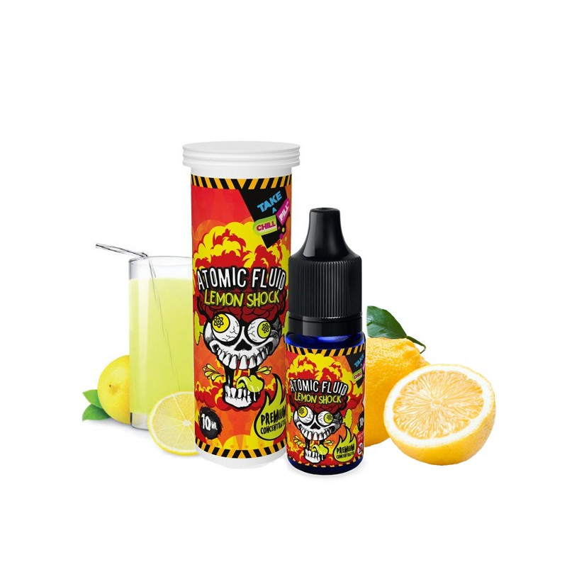 Concentré Atomic Fluid - Lemon Shock 10ml Chill Pill