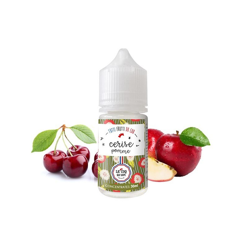 Concentré Cerise Pomme 30ml Tutti Frutti du Coq by Le Coq qui Vape (5 pièces)