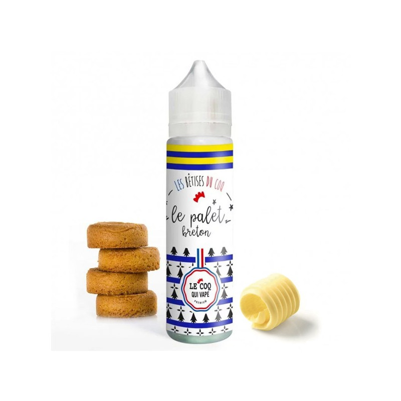 Le Palet Breton 50ml Les Bêtises du Coq by Le Coq qui Vape