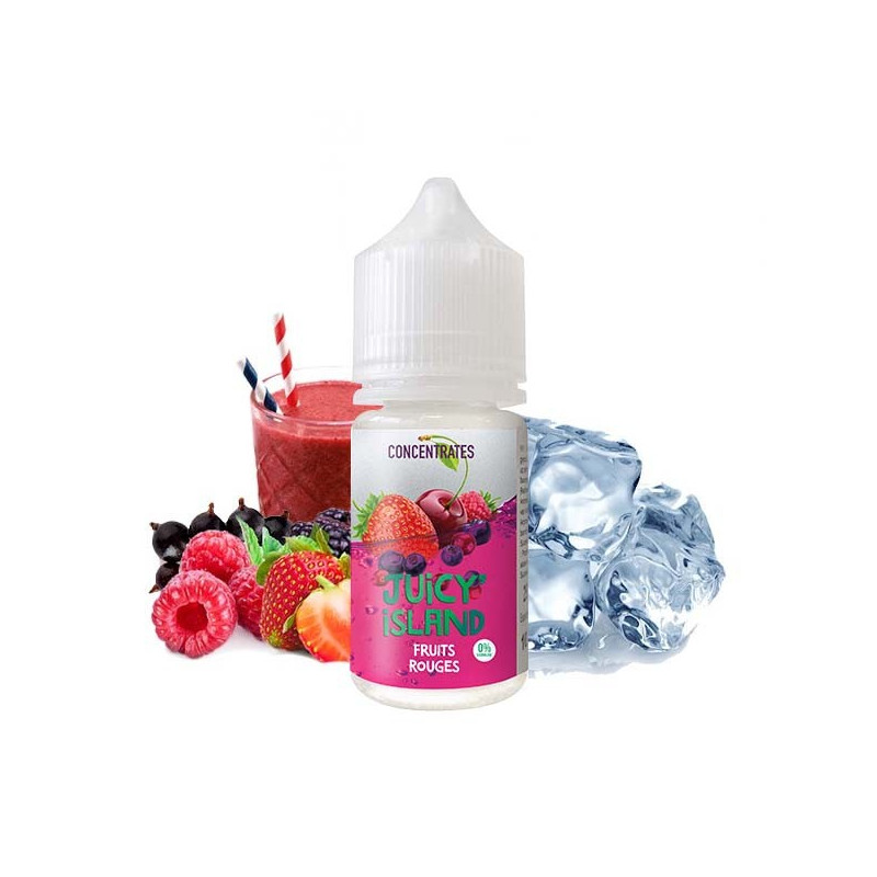 Concentré Fruits rouges 30ml Juicy Island (5 pièces)