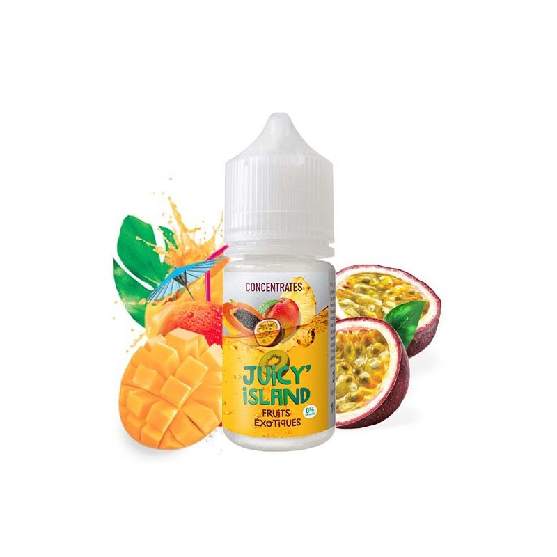 Concentré Fruits Exotiques 30ml Juicy Island (5 pièces)