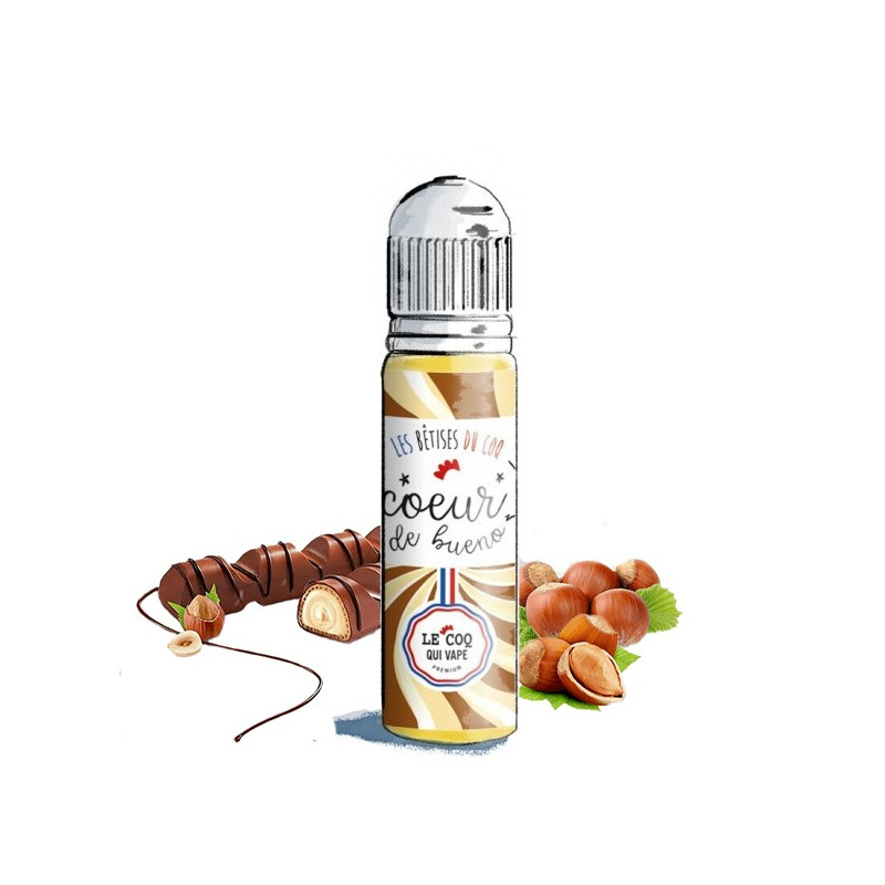 Coeur de Bueno 50ml Les Bêtises du Coq by Le Coq qui Vape