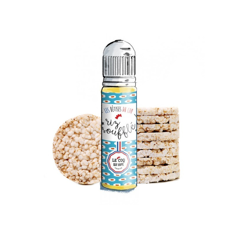 Riz Soufflé 50ml Les Bêtises du Coq by Le Coq qui Vape