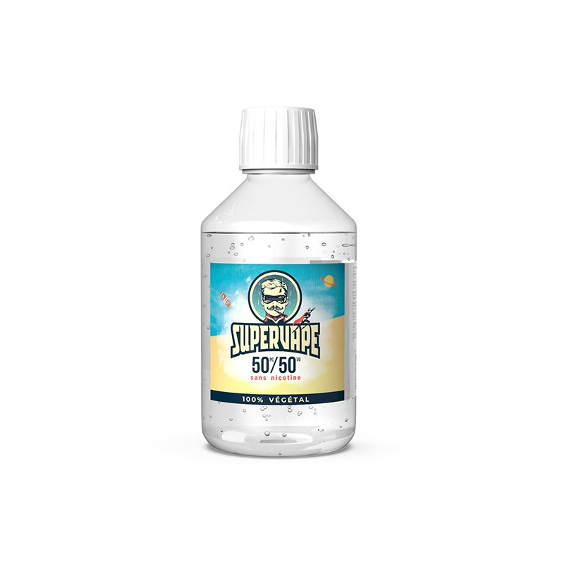 Base 50%PG / 50%VG 500ml Supervape (0 mg/ml)