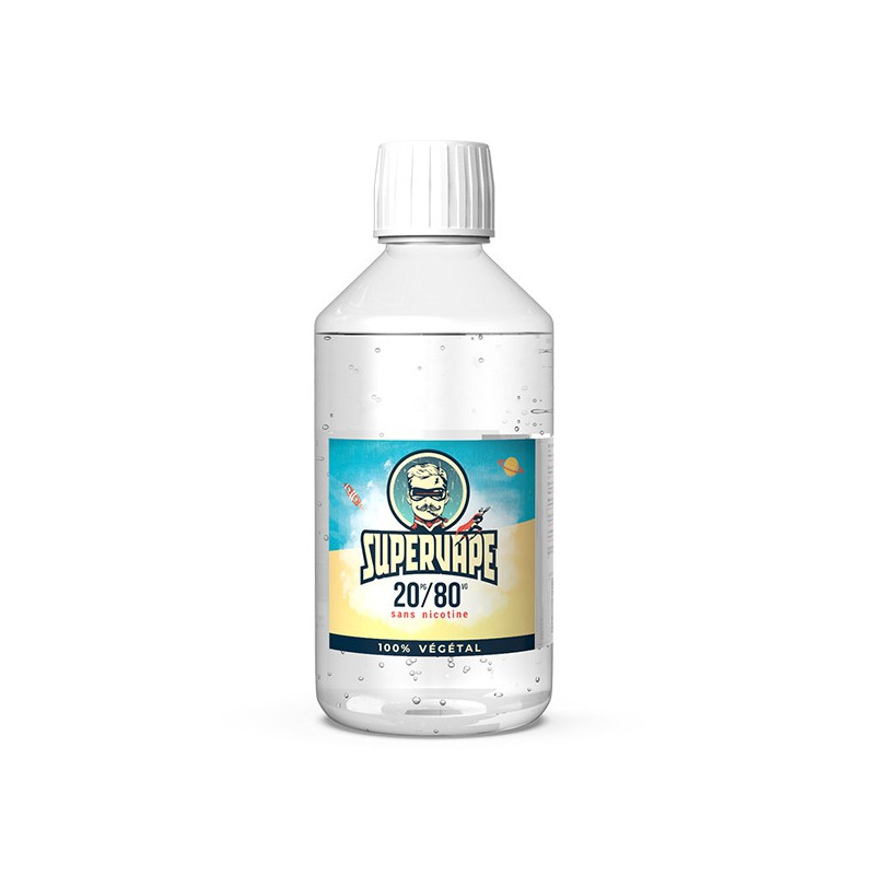 Base 20%PG / 80%VG 1L Supervape (0 mg/ml)