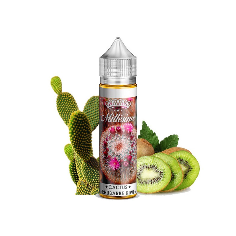 Cactus Rhubarbe Kiwi 50ml Millésime