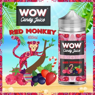 Red Monkey 100ml WOW Candy Juice - Made in Vape