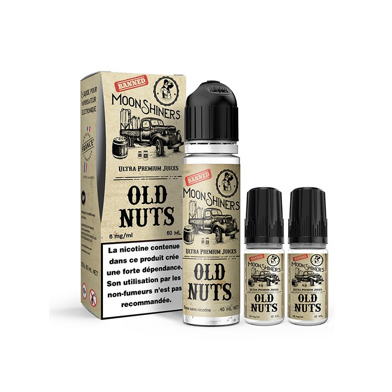 Kit Easy2Shake Old Nuts 60ml Le French Liquide Kit Easy2Shake Old Nuts 60ml Le French Liquide