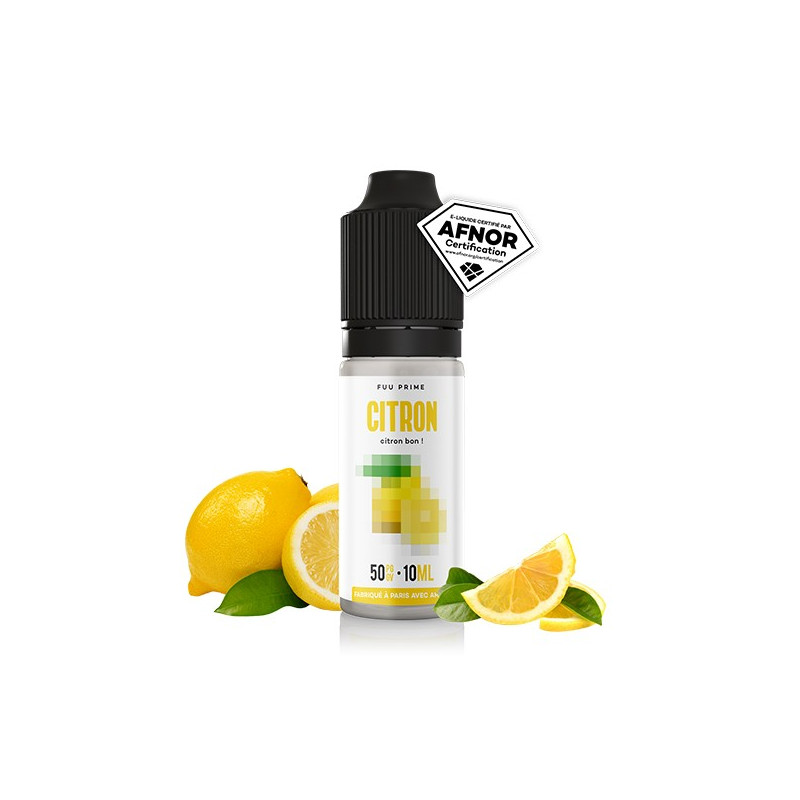 Citron 10ml Fruuits by The Fuu (sel de nicotine)