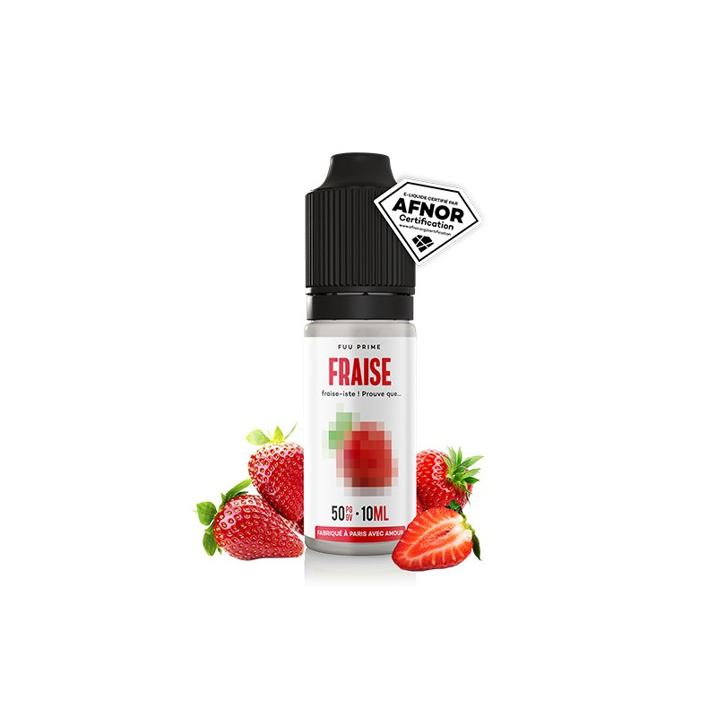 Fraise 10ml Fruuits by The Fuu (sel de nicotine)