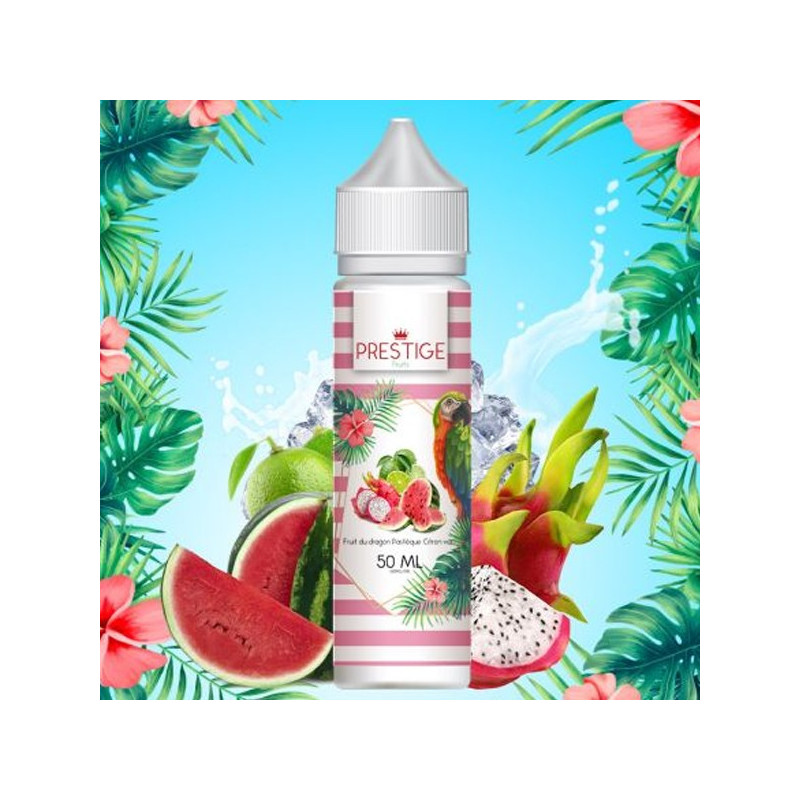 Fruits du Dragon, Pastèque, Citron Vert 50ml Prestige Fruits