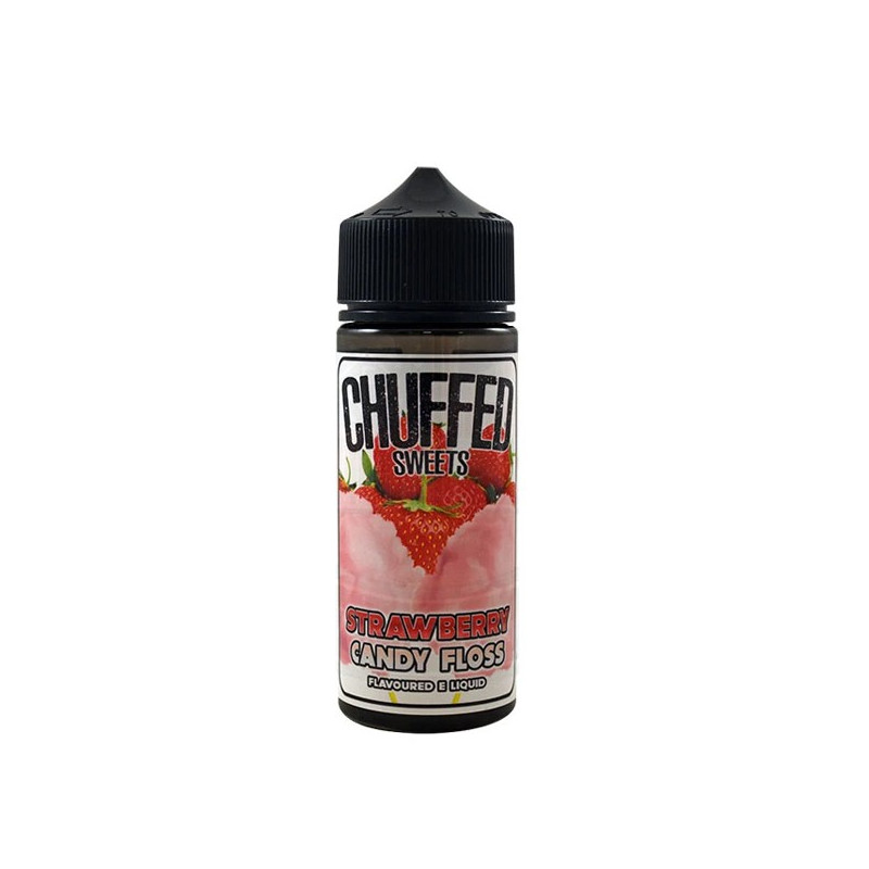 Strawberry Candy Floss 100ml Sweets by Chuffed