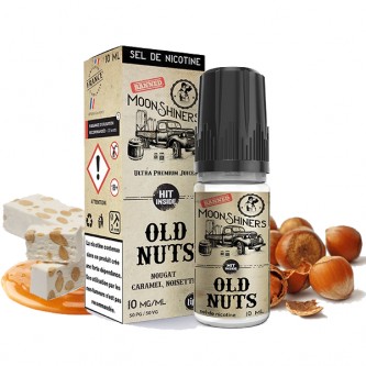 Moon Shiners : Old Nuts Salt 10ml Le French Liquide (6 pièces)