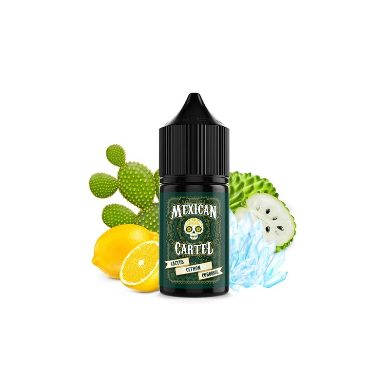 Concentré Cactus Citron Corossol 30ml Mexican Cartel (5 pièces)