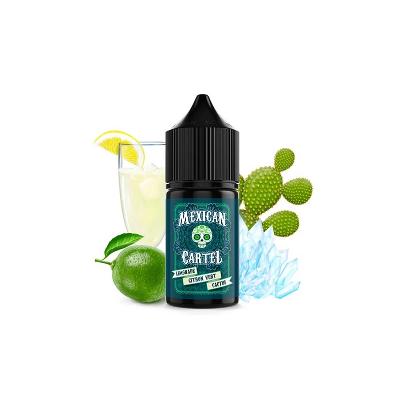 Concentré Limonade Citron Vert Cactus 30ml Mexican Cartel (5 pièces)