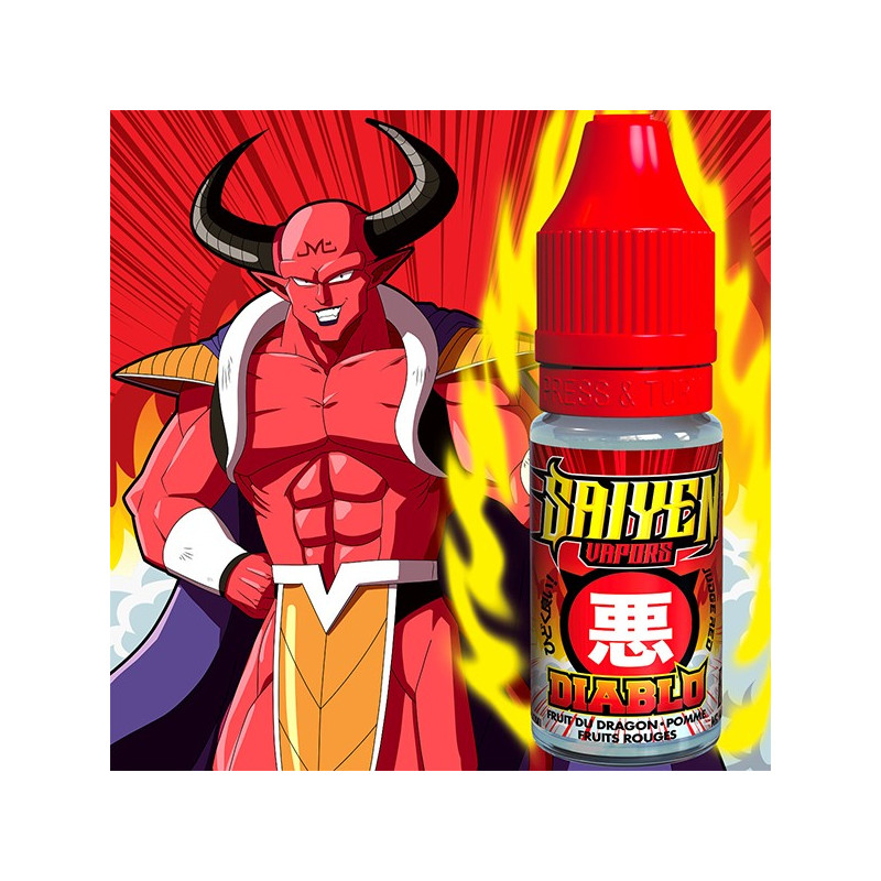 Diablo 10ml Saiyen Vapors by Swoke (10 pièces)