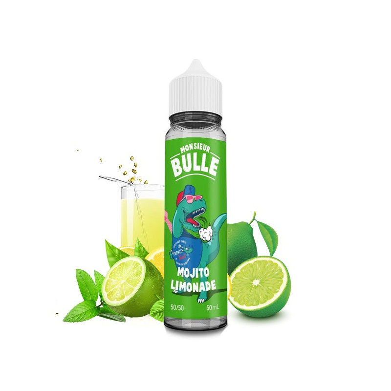 Mojito Lemonade 50ml Monsieur Bulle by Liquideo