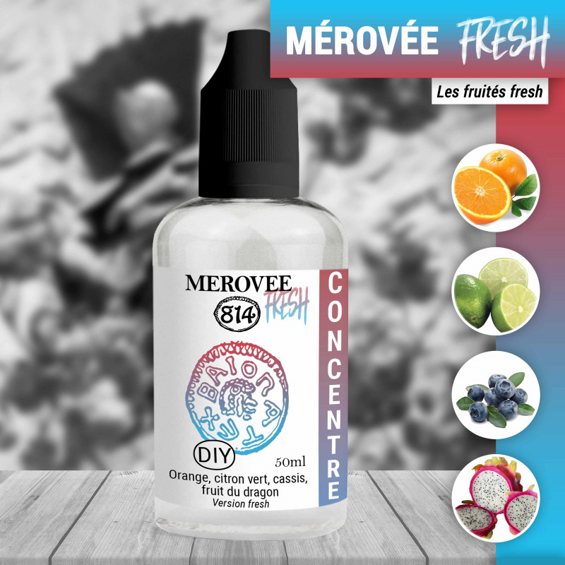 Concentré Mérovée FRESH 50ml 814 (5 pièces)