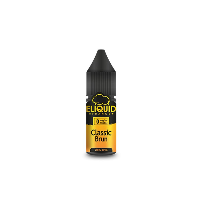 Classic Brun 10ml Eliquid France (10 pièces)