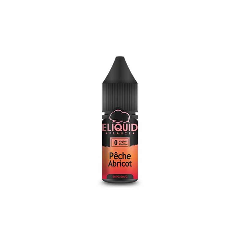 Pêche Abricot 10ml Eliquid France (10 pièces)