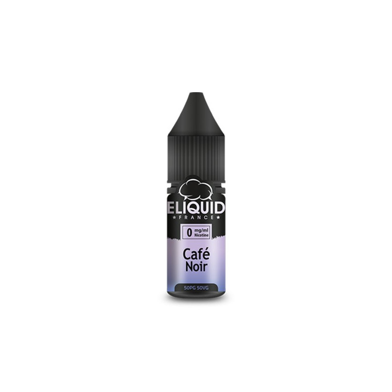 Café noir 10ml Eliquid France (10 pièces)