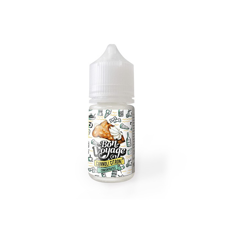 Concentré Cannoli Citron 30ml Bon Voyage (5 pièces)