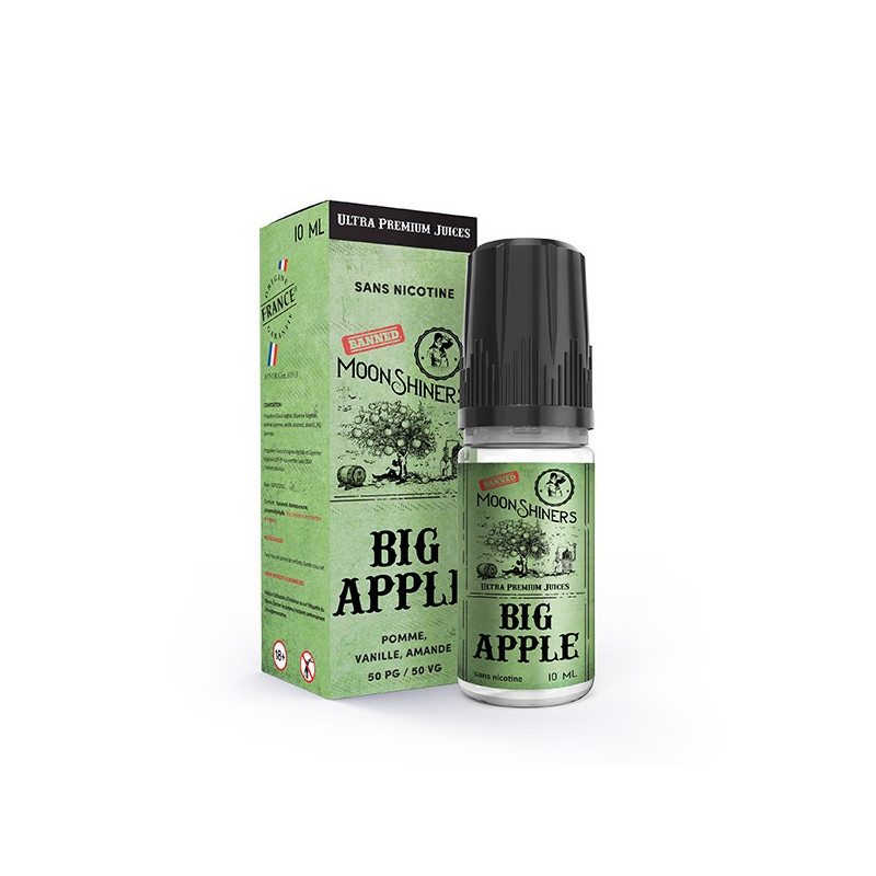 Moon Shiners : Big Apple 10ml Le French Liquide (6 pièces)