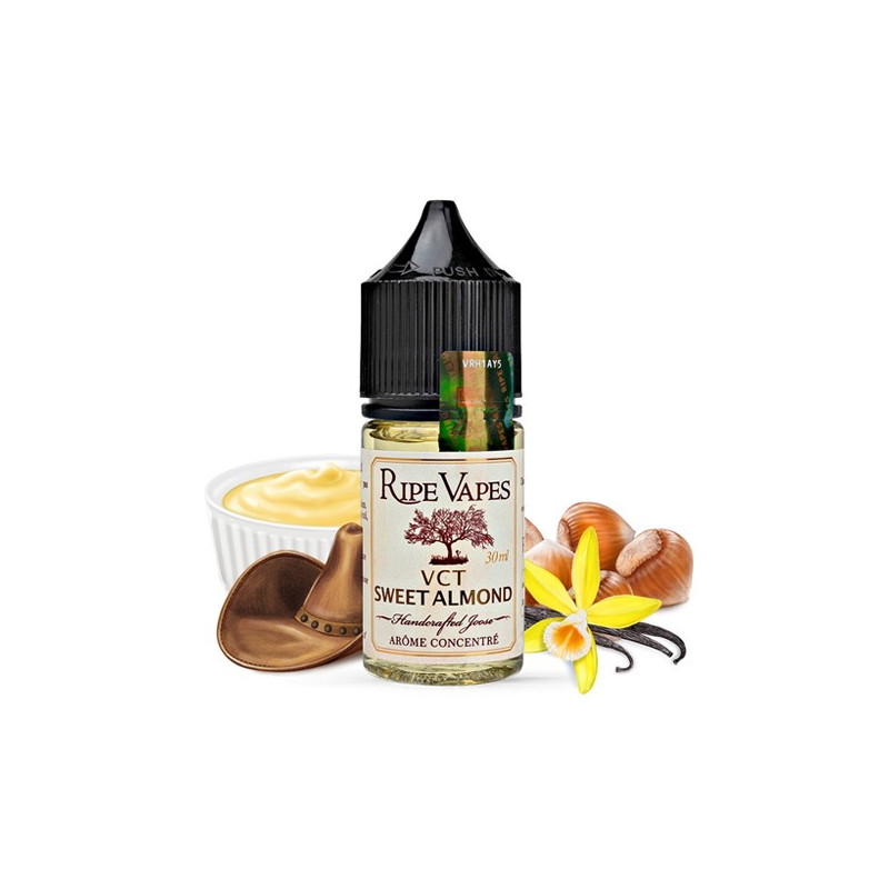 Concentré VCT Sweet Almond 30ml Ripe Vapes (5 pièces)