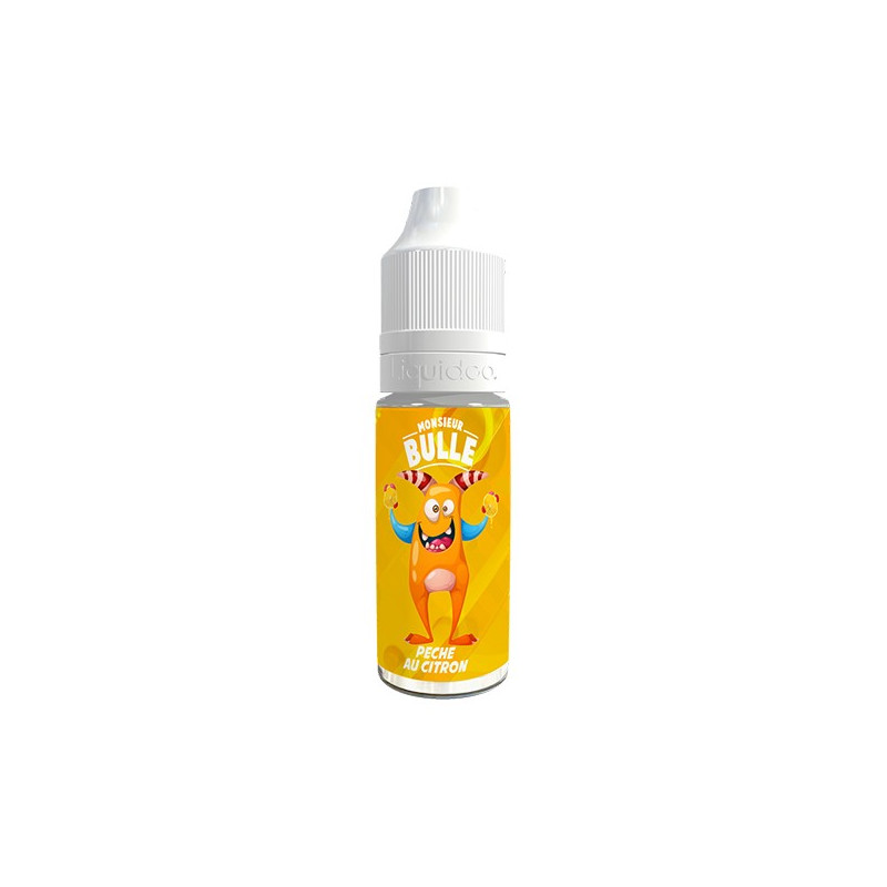 Pêche au Citron 10ml Monsieur Bulle by Liquideo (15 pièces) Pêche au Citron 10ml Monsieur Bulle by Liquideo (15 pièces)