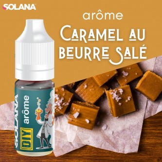 Concentré Caramel Beurre Salé 10ml Solana (10 pièces)