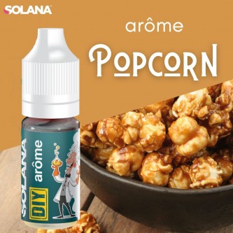 Concentré Popcorn caramel beurre salé 10ml Solana (10 pièces)