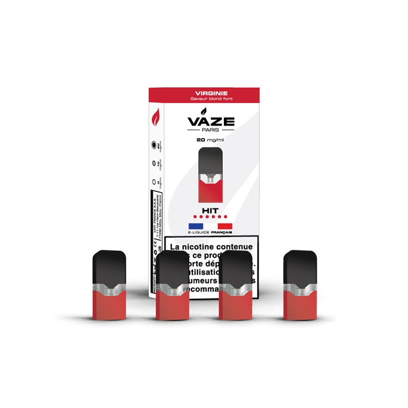 Pod Virginie pour batterie Vaze (pack de 4)