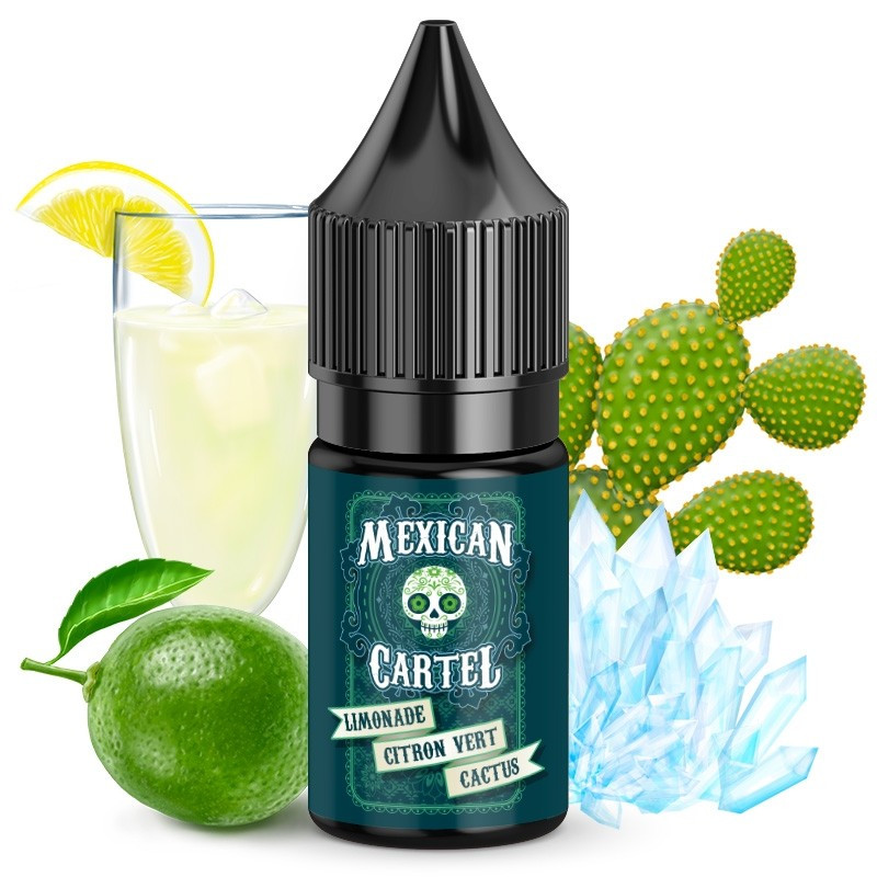 Concentré Limonade Citron Vert Cactus 10ml Mexican Cartel (10 pièces)