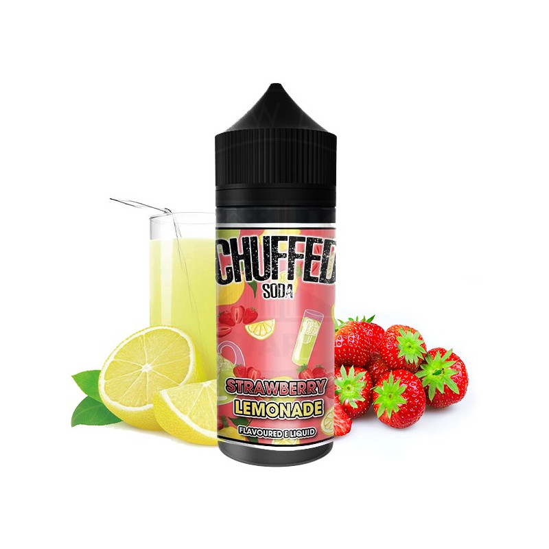 Strawberry Lemonade 100ml Soda by Chuffed