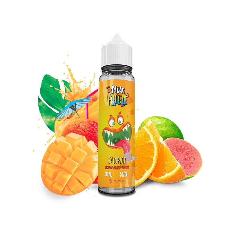 Salopiot - Orange Mangue Goyave 50ml Multi Freeze by Liquideo