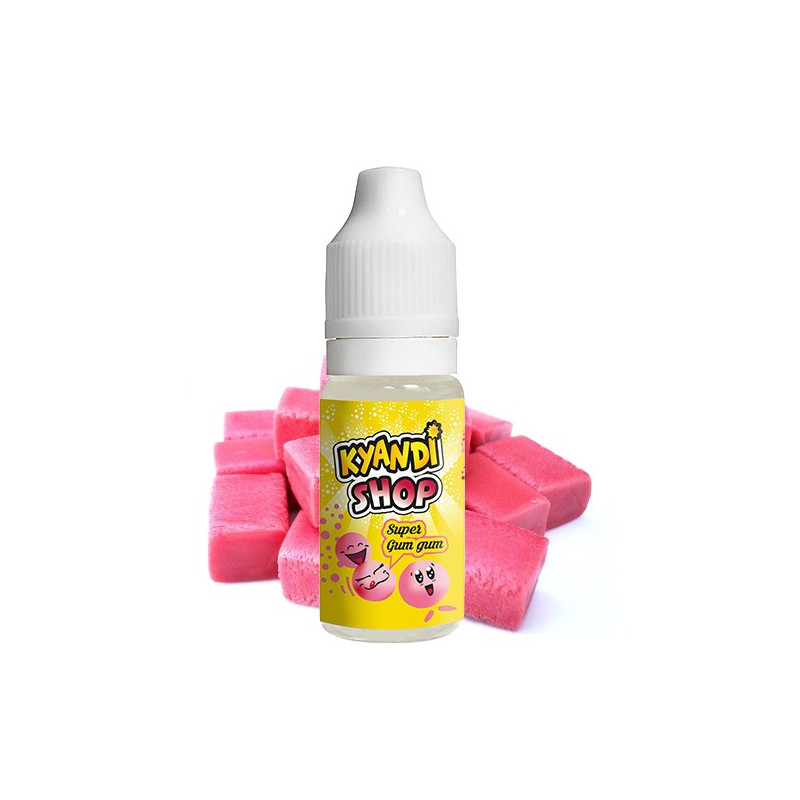 Super Gum Gum 10ml Kyandi Shop (10 pièces)