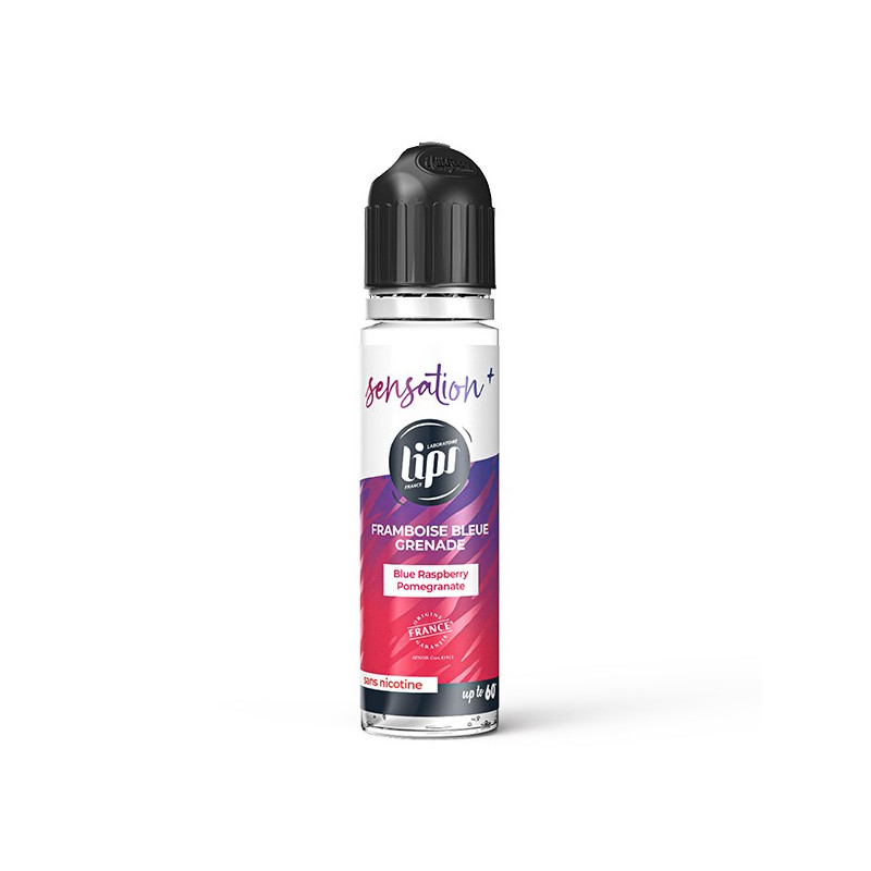 Framboise Bleue Grenade 50ml Sensastion + Le French Liquide Framboise Bleue Grenade 50ml Sensastion + Le French Liquide