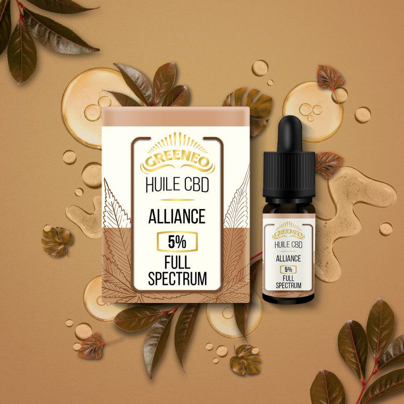 Huile de CBD Alliance 10ml Greeneo