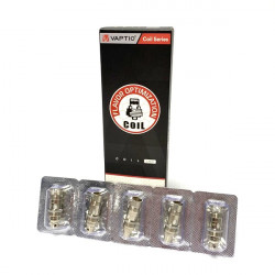 Résistances Cosmo C5 (1.0ohm) Vaptio (pack de 5) Résistances Cosmo C5 (1.0ohm) Vaptio (pack de 5)