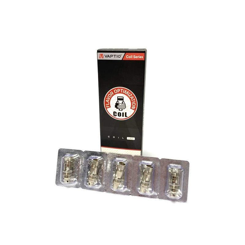 Résistances Cosmo C5 (1.0ohm) Vaptio (pack de 5) Résistances Cosmo C5 (1.0ohm) Vaptio (pack de 5)
