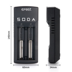 Chargeur Soda Efest Chargeur Soda Efest