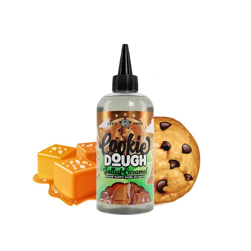 Cookie Dough Salted Caramel 200ml Retro Joes by Joe's Juice (dropper inclus)