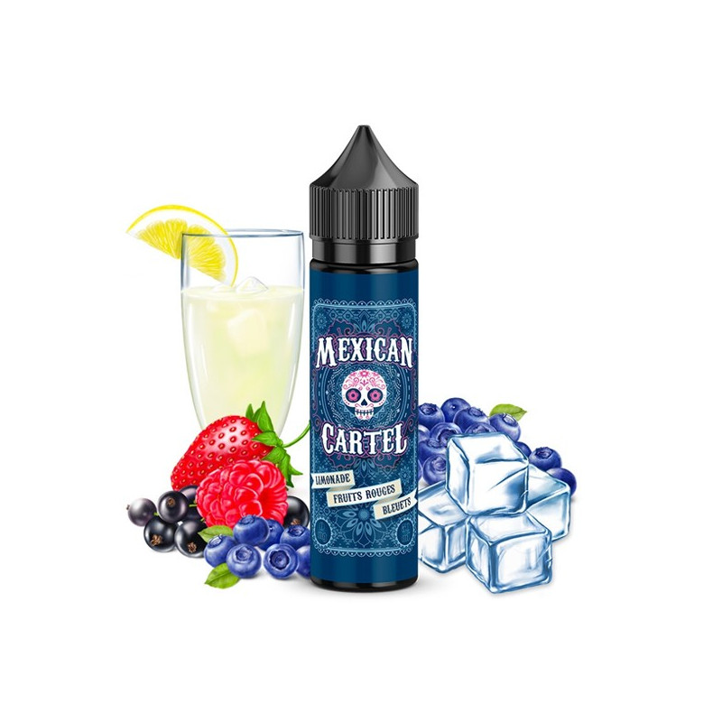 Limonade Fruits Rouges Bleuets Mexican Cartel 50ml Mexican Cartel