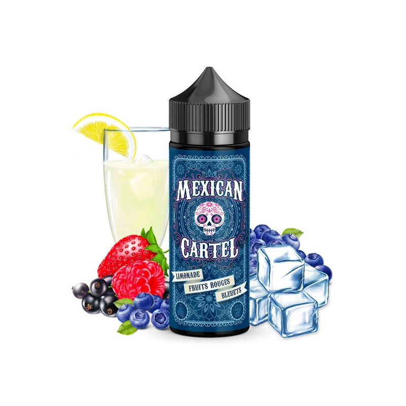 Limonade Fruits Rouges Bleuets 100ml Mexican Cartel